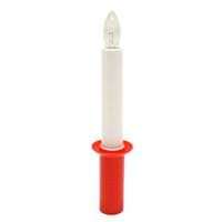 Star Trading 6.5" Battery Operated Attendants' Lucia Candle Lamp (Battery Not Included)